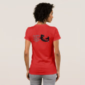 Black Roos Valentijn Flower Thunder_Cove T-shirt (Achterkant volledig)