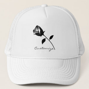 Black Roos Valentijn Flower Thunder_Cove Trucker Pet