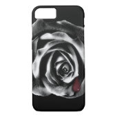 Black roos vampire iPhone 7 hoesje (Achterkant)