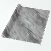 Black Roos Wavy Texture Cadeaupapier (Uitgerold)
