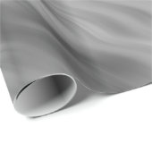 Black Roos Wavy Texture Cadeaupapier (Rol Hoek)