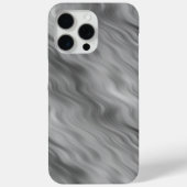 Black Roos Wavy Texture Case-Mate iPhone Case (Achterkant)