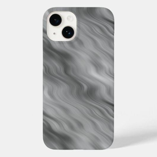 Black Roos Wavy Texture Case-Mate iPhone Case (Achterkant)