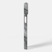 Black Roos Wavy Texture Case-Mate iPhone Case (Achterkant / Rechts)