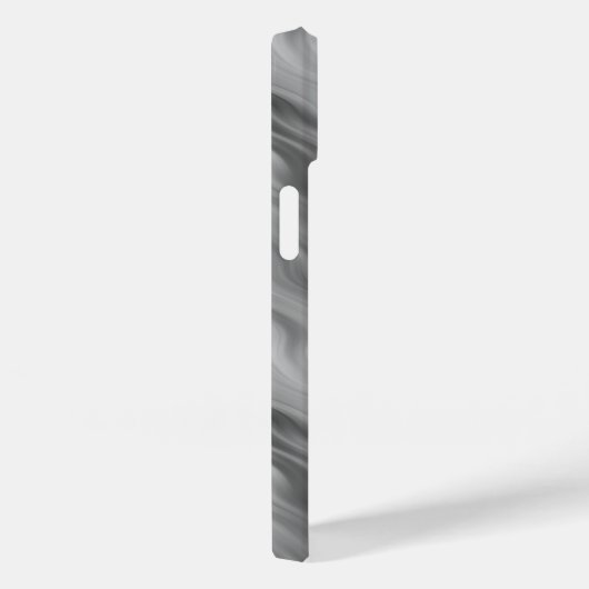 Black Roos Wavy Texture Case-Mate iPhone Case (Achterkant / Rechts)