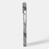 Black Roos Wavy Texture Case-Mate iPhone Case (Achterkant / Links)