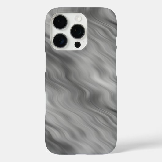 Black Roos Wavy Texture Case-Mate iPhone Case (Achterkant)