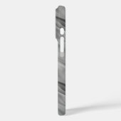 Black Roos Wavy Texture Case-Mate iPhone Case (Achterkant / Links)