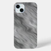 Black Roos Wavy Texture Case-Mate iPhone Case (Achterkant)