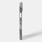 Black Roos Wavy Texture Case-Mate iPhone Case (Achterkant / Rechts)