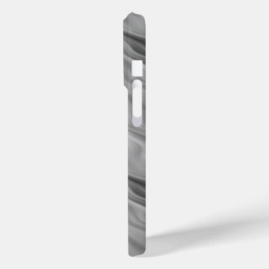 Black Roos Wavy Texture Case-Mate iPhone Case (Achterkant / Links)