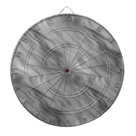 Black Roos Wavy Texture Dartbord (Voorkant)