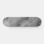 Black Roos Wavy Texture Persoonlijk Skateboard (Horizontaal)