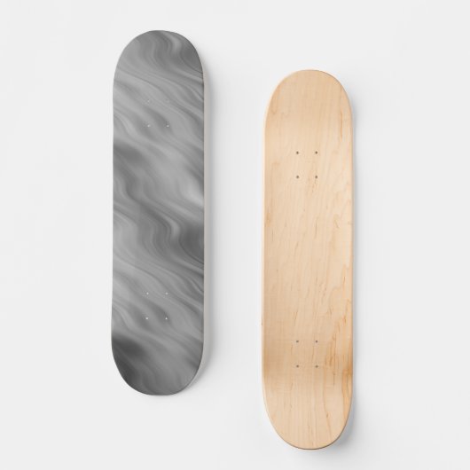 Black Roos Wavy Texture Persoonlijk Skateboard (Voorkant)