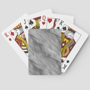 Black Roos Wavy Texture Pokerkaarten
