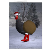 Black Rooster Santa Claus (Voorkant)