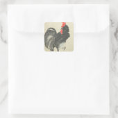 Black Rooster Stickers (Tas)