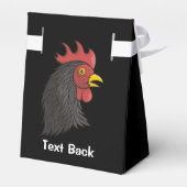 Black Rooster's kop Bedankdoosjes (Achterkant)
