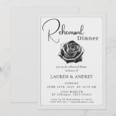Black Rose Oefendiner  Kaart (Voorkant / Achterkant)