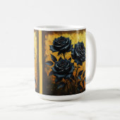 Black Roses Koffiemok (Voorkant rechts)