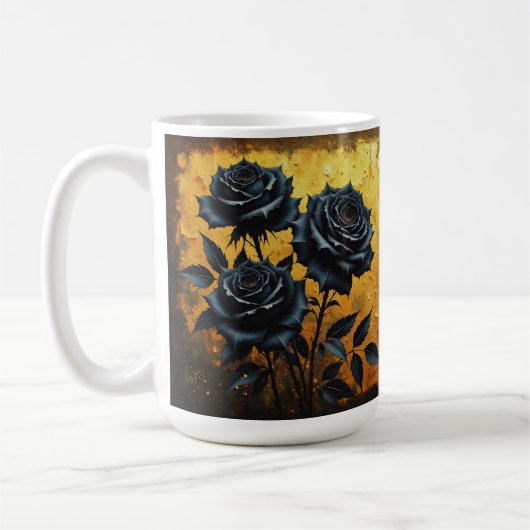Black Roses Koffiemok (Links)