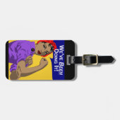 Black Rosie-Weve deed het Bagagelabel (Voorkant horizontaal)