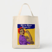 Black Rosie-Weve deed het Tote Bag (Voorkant)