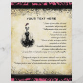 Black & Roze  Dress Boutique of Business Flyer (Achterkant)