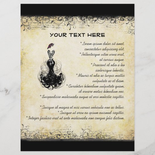 Black & Roze  Dress Boutique of Business Flyer (Achterkant)