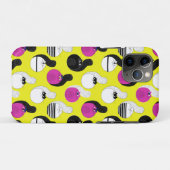 Black roze Funny Nautical Cats Case-Mate iPhone Case (Achterkant (horizontaal))