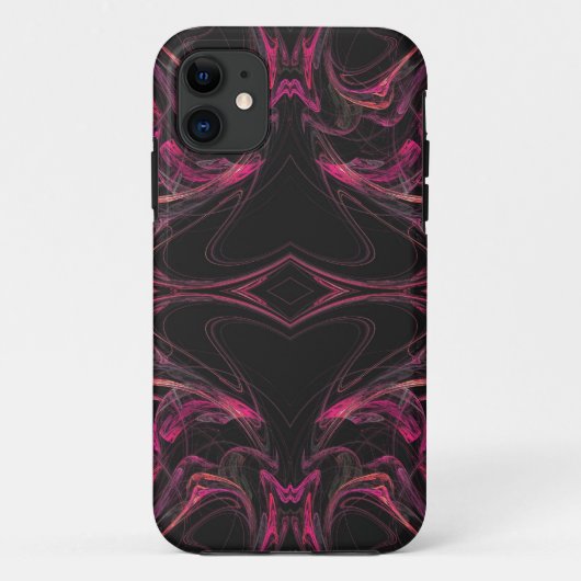 Black & Roze iPhone 5 Aangepaste Hoesje-Mate ID Case-Mate iPhone Case (Achterkant)