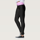 *~* Black roze Sparkle Waist Cute Girly Leggings (Links)