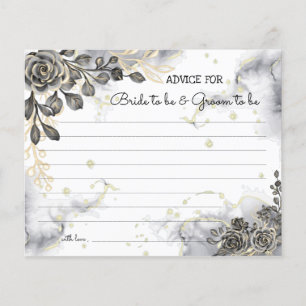 Black Rozen Advice for Couple Vrijgezellenfeest Ca Flyer