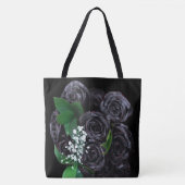 Black Rozen Bouquet Tas (Voorkant)