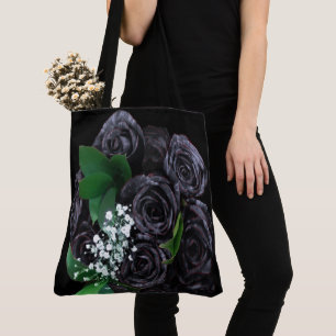 Black Rozen Bouquet Tas