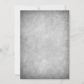 Black Rozen bruiloft uitnodiging (Achterkant)