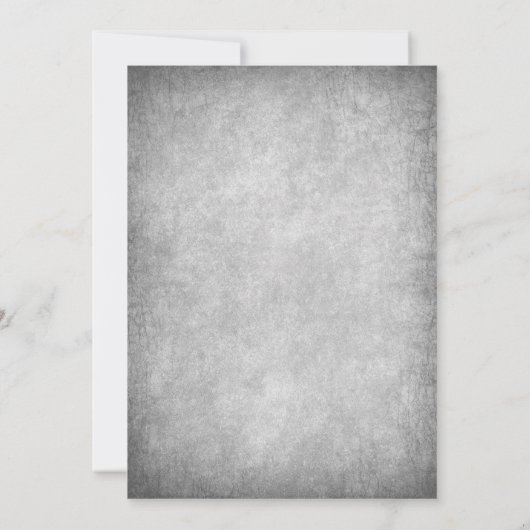 Black Rozen bruiloft uitnodiging (Achterkant)