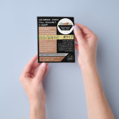 Black Rubbish Skip, Skip/Dumpster Company Flyer (Hand)