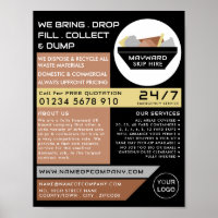 Black Rubbish Skip, Skip/Dumpster Company