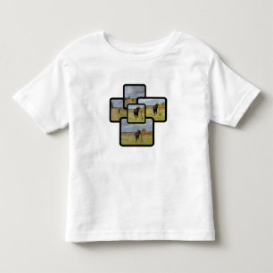 Black Runaway Koe Montage Kinder Shirts