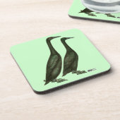 Black Runner Ducks Drankjes Onderzetter (Linkerzijde)