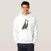 Black Runner Ducks Hoodie (Voorkant volledig)