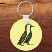 Black Runner Ducks Sleutelhanger (Voorkant)