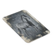 Black Running Stallion Magneet (Rechterzijde)