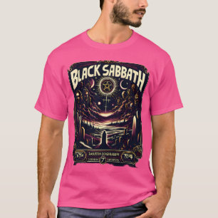 Black Sabbath Communistisch Poster T-shirt