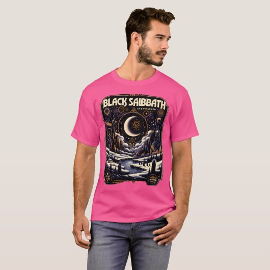 Black Sabbath Communistisch Poster V2 T-shirt (Voorkant volledig)