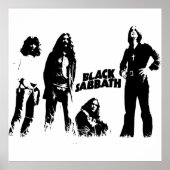 Black Sabbath Group Poster (Voorkant)