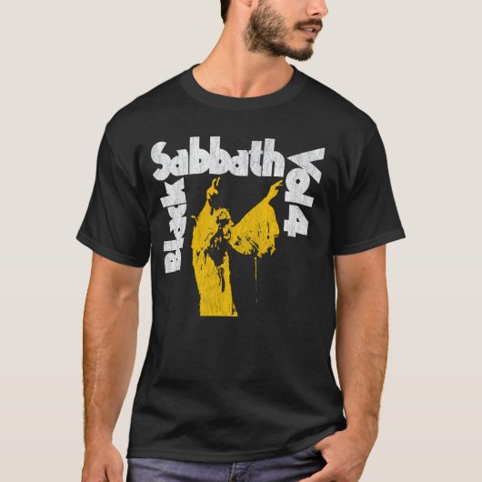 Black Sabbath Vol 4 T-shirt (Voorkant)