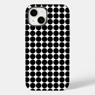 Black Safari Dot Case-Mate iPhone 14 Hoesje