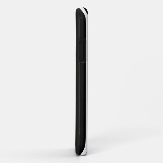 Black Safari Stripe Case-Mate iPhone Case (Achterkant/rechts)